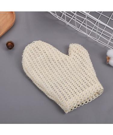 Beaupretty Exfoliating Gloves 2Pcs - Sisal Bath Mitts for Soft Skin | Shower Scrubber & Exfoliator for Men & Women | Loofah Sponge & Household Essential - Buy Online on GoSupps.com
