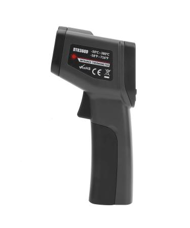 DT8380D Handheld Infrared Thermometer - 50 C to 380 C | Contactless Digital Temperature Meter with LCD Backlight for Industrial Use - Buy Online on GoSupps.com