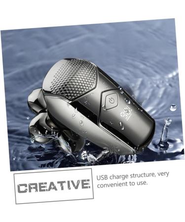 Buy Rechargeable Electric Shaver for Men - 5 Sets Six Heads Portable Razor & Beard Trimmer - Convenient Travel Shaver - Buy Online on GoSupps.com