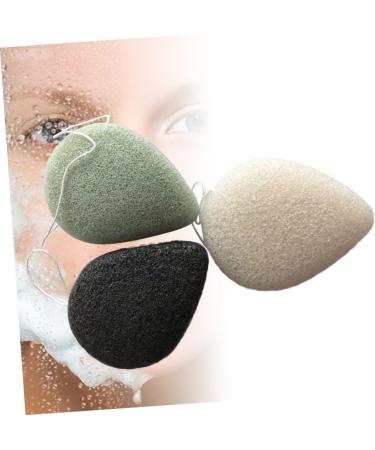 minkissy 3pc Face Sponge Make up Sponges for Face Makeup Sets Esponjas Para Maquillaje Charcoal Sponge The Sponge Cleansing Sponge Set Facial Sponge Set Make up Sponge Set - Buy Online on GoSupps.com