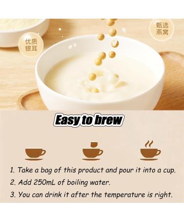 Silver Fungus Soymilk Powder Soy-milk Powder (1 PCS) - Buy Online on GoSupps.com