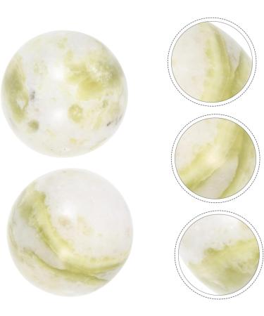 JECOMPRIS 3 Set Gymnastics Ball & Acupressure Hand Lampshade - Jade Health Ball for Daily Exercise & Fitness | International Shipping - Buy Online on GoSupps.com