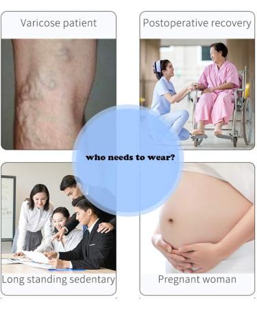 ACIYD 20-30 mmHg Compression Socks for Varicose Veins - Medical Elastic Stockings for Pregnancy & Travel (Skin XXXL) - Buy Online on GoSupps.com