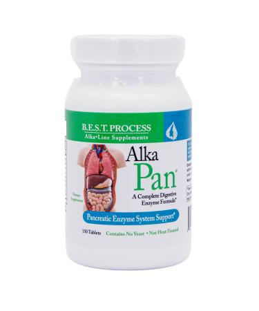 Morter HealthSystem Alka Pan Best Process Alkaline  Natural Digestive Supplement  Pancreatic Enzymes with Antioxidant-Rich Superfoods & Digestive Herbs 1