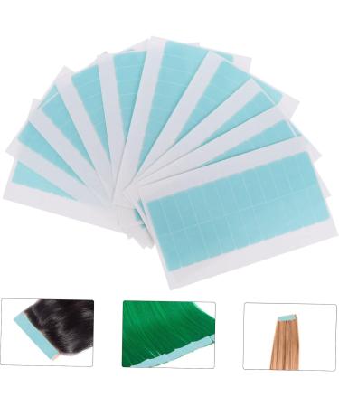 Angoily 10 Sheets Seamless Hair Extension Film Hair Scrunchie Chiffon Double Side Tape Hair Chopsticks for Women Wig Replacement Tape for Hair Glue Double Sided Headband - Buy Online on GoSupps.com