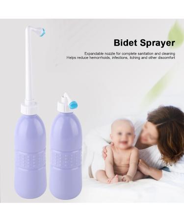 Handheld Bidet Sprayer 620ml - Portable Travel Bidet Spray Bottle for Home Hygiene & Cleanliness - Buy Online on GoSupps.com