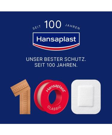 Hansaplast First Aid Plaster Mix - 20 Strips with Bacteria Shield | Ideal for On-the-Go Wound Care - Buy Online on GoSupps.com