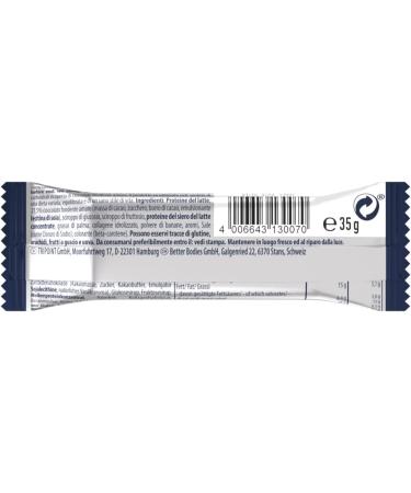 Multipower Pow Pack Classic Dark Protein Bar | 27% Protein Healthy Sports Snack Banana Chocolate Flavor 24 x 35g - Buy Internationally - Buy Online on GoSupps.com