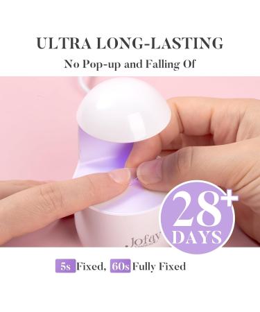 Solid & Base Nail Gel Set - 30g Solid Gel & 0.23 Fl Oz Base Gel for Press On Nails | Long Lasting UV/LED Cured Strong & Durable - Buy Online on GoSupps.com