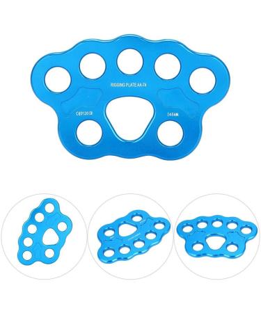 8 Holes Rigging Plate 36KN Paw Rigging Plate for Outdoor Rock Climbing - Buy Online on GoSupps.com
