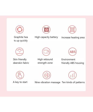 Electric Uterus Heating Belts - Menstrual & Waist Heating Pillows | 10-Mode Warmers & Vibration Massage for Comfort - Buy Online on GoSupps.com