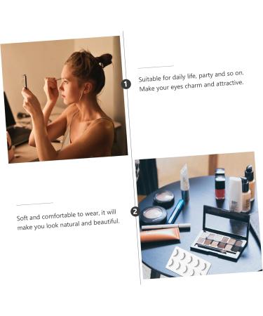 minkissy 15 Pairs Short Eyelash Fiber Makeup Eyelashes Dense Eyelashes Cosmetic Eyelashes Fluffy Volume Lashes False Eye Lashes Handmade Eyelashes Glue 6d Artificial Fiber Natural - Buy Online on GoSupps.com