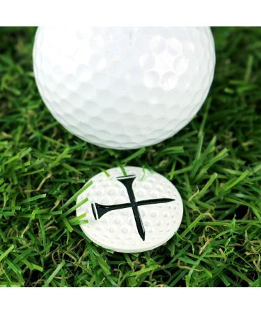 Myartte Creative Golf Ball Marker Set - 5 Pcs Assorted Soft Enamel Golf Markers | 24.4MM | Perfect for Golf Clubs - Buy Online on GoSupps.com