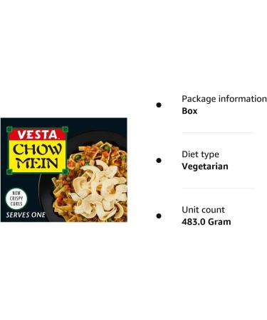 Vesta Chow Mein - 3 x 161gm - Buy Online on GoSupps.com