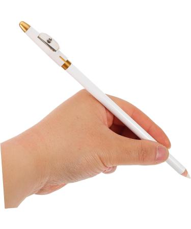Beatifufu 12pcs Eyebrow Pencil Sharpener Eye Brow Pencil Brow Pencil for Makeup Eyeliner Pencil White Wooden - Buy Online on GoSupps.com