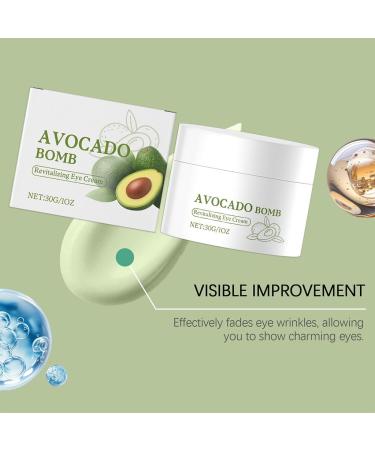 futiu Avocado Eye Cream - Enhances Elasticity Around The Eyes Reduces Fine Lines And Puffiness Deeply Hydrates And Provides Long-lasting Moisture(2pcs) - Buy Online on GoSupps.com