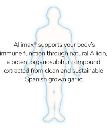 Allimax International Limited Allimax 180 mg 90 vegcaps - Buy Online on GoSupps.com