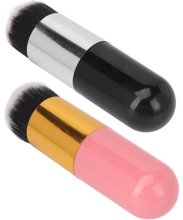 Eyeshadow Brush Makeup Brush Soft Bristles Multipurpose 2 Pieces Ideal Salon Gift - Buy Online on GoSupps.com