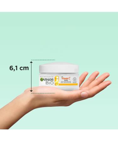 Garnier Day Care with Vitamin C | Radiant Complexion & Invigorating Moisturizer | Bio Glow 50 ml - Ideal for Tired & Uneven Skin - International Shipping - Buy Online on GoSupps.com