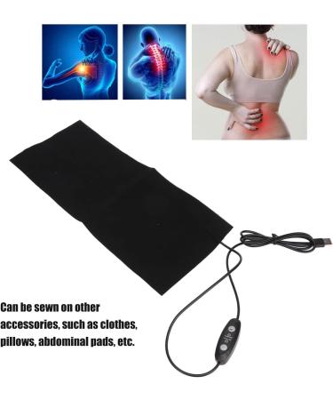 Buy Foldable USB Heating Pad - 9W 5V Adjustable Vibration Massage Washable Electric Cloth Heater for Comfort Anywhere - Buy Online on GoSupps.com