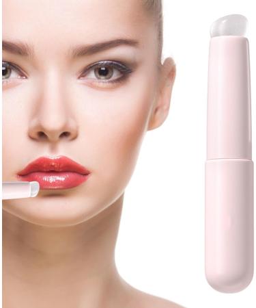Silicone Lip Brush Round Head Lip Brushes Reusable Soft Lip Concealer Brush Portable Travel Lipstick Applicator Lightweight Professional Lip Gloss Brush For Lipstick Lip maskk pink - Buy Online on GoSupps.com