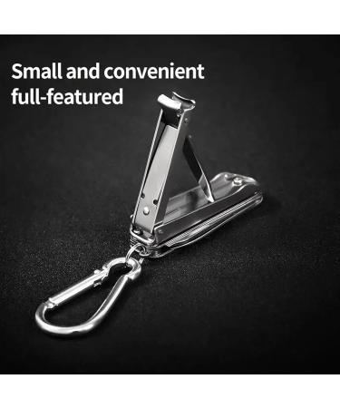 Nail Clippers Portable Multifunctional Fingernail Cutting Folding Single Nail Clippers with Scissors Keychain Household (Color : Six in One) - Buy Online on GoSupps.com