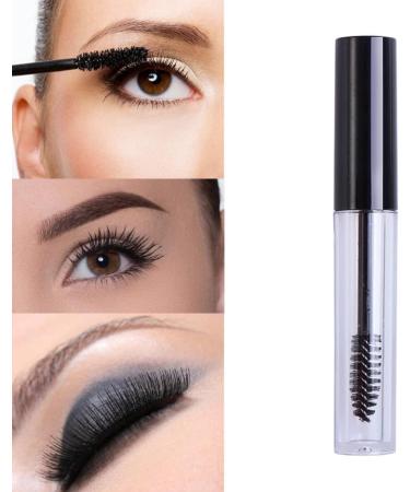 Ipetboom 5pi ces Lot De Tubes Vides Pour Mascara Cr me Cils Avec Entonnoirs Couvercle Noir Corps Transparent - Buy Online on GoSupps.com
