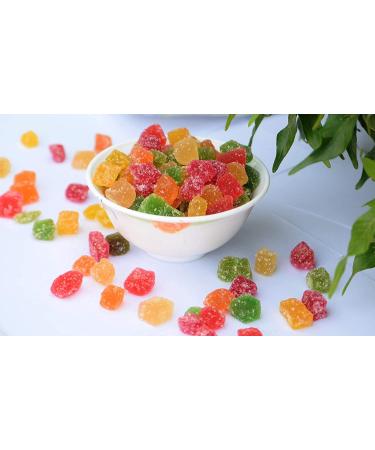 Nature's Bridge Jelly Bites/Sugar Coated Jelly Ball/Multi Colour Jelly Munchies - Jar Pack - (900 Gm)_Packing May Vary - Buy Online on GoSupps.com