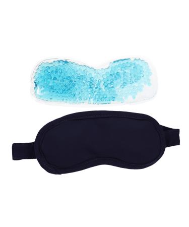 Beaupretty 1 Set Gel Eye Mask Travel Eye Patch Mask with Adjustable Strap Airplane Eye Cooling Masks Airplane for Eye Masks for Puffiness Cold Hot Eye Goggles Sensation Cotton As Shown 17X9X1CM