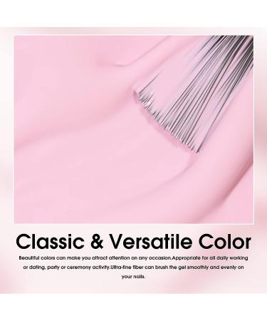 VENALISA Hema-Free Pink Gel Nail Polish Set - 6 Popular Nude Pink Colors | Soak Off LED Nail Lamp Light Manicure Kit for Women & Girls - DIY Salon Gifts (6pcs) - Buy Online on GoSupps.com