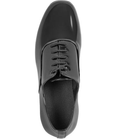 Linodes Men's 1 Leather Sole Latin Dance Shoes - Size 9, Black Patent - Buy Online on GoSupps.com