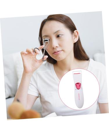 Ipetboom Heated Eyelash Curler Eyelash Curler Heated USB Eyelash Curler Mini Curler Electric Eyelash Brush Eyelash Holder Electric Eyelash Curler Hair Care Product Plastic White Make up - Buy Online on GoSupps.com
