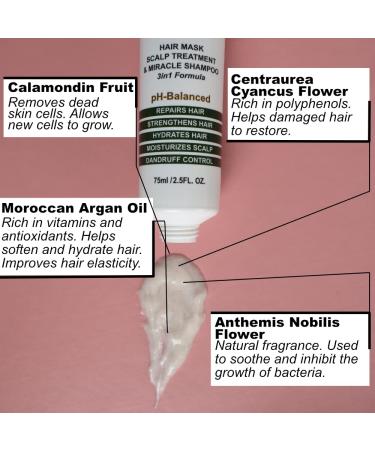 MUDMASKY Hair Mask Scalp Treatment & Miracle Shampoo 3-in-1 | 75ml | Best International Shipping - Buy Online on GoSupps.com
