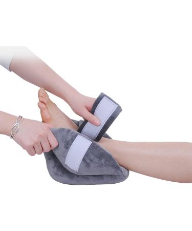 Heel Cushion Protector Pillows to Relieve Pressure from Sores and Ulcers Heel Protector Cushion Pillows for Pressure Sores Bed Sores Injuries Foot Support Boot for Bed Wheelchairs - Buy Online on GoSupps.com