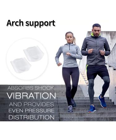 Doctor Developed Arch Support Sleeves 2.0 - Small/Medium Size M 8.5-12/W 9.5-13 - Flat Feet Relief - Reusable Inserts for Orthopedic Shoes - Midfoot Pain Relief - 1 Pair - Buy Online on GoSupps.com