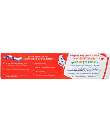  FEI FAN Small Toothpastes Helps Protect Small Teeth During Growth Delicate Mint Flavour Fluoride 1-5 Years -50ml (Pack of 6) - Buy Online on GoSupps.com