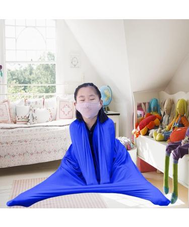 Sensory Sock Special Supplies with Sensory Need Body Sock Toys for Autistic Children Age 5-7 Sensory Body Sock for Self-Calm and Relaxation Helps Reduce Anxiety and Encourage Focus (Color : Blue S-102*69 cm Blue - Buy Online on GoSupps.com