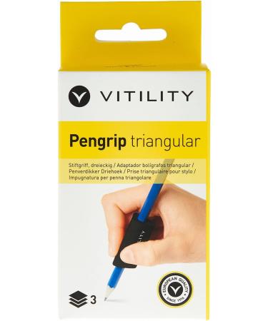 Triangular Pengrip Set - 3 Piece Ergonomic Pencil Grips - Buy Online on GoSupps.com