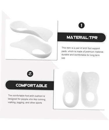 Buy Mobestech 5 Pairs Arch Support Insoles for Men - Durable Foot Care Shoe Inserts | TPR Comfort & Relief - Buy Online on GoSupps.com