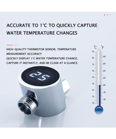 Baby Shower Thermometer with LED Digital Display - Compatible with Most Bathroom Equipment - Buy Online on GoSupps.com