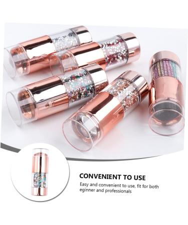 FRCOLOR Nail Art Silicone Stamp Rhinestone Kit Silicone Nail Stamper Girls Suit Nail Stamper Template Nail Kits Double Head Nail Manicure Stampers Silica Gel Peg Board French Child - Buy Online on GoSupps.com