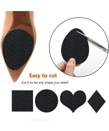 Nozomi Heel Repair Kit - Adhesive Anti Slip Shoe Pads - Noise Reduction - Black Heel Repair Kit - Buy Online on GoSupps.com