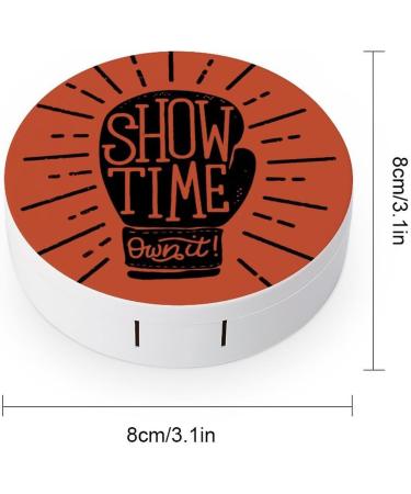 Show Time Light Bulb Contact Lens Travel Kit | Portable Cute Contact Box with Mirror for Daily Use | International Shipping Available - Buy Online on GoSupps.com