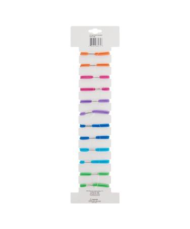 Cudlie Confetti 12 Pack Girls Heart Hair Ties Set - Colorful Elastic Ponytail Holder for Kids - Buy Online on GoSupps.com