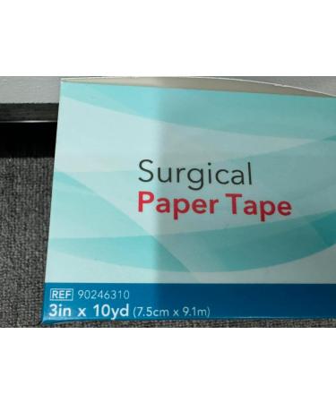 HEALQU Medical Tape Paper - 6 Rolls 2 x 10yd First Aid Tape for Surgical & Wound Care | Breathable Microporous White Tape - Buy Online on GoSupps.com