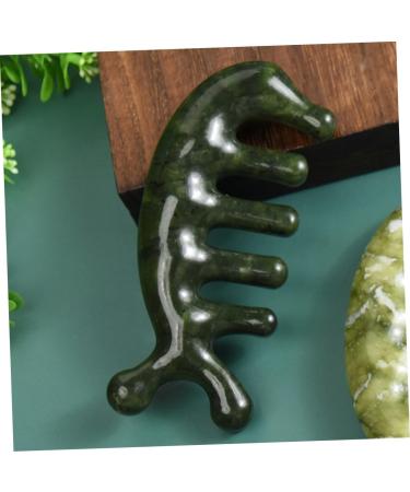 Jade Massage Comb - Premium Gogogmy Body Massage Tool for Acupuncture & Relaxation - Buy Online on GoSupps.com