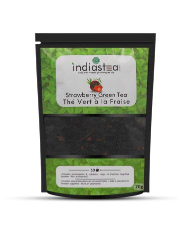 Strawberry Green Tea | India's Original Tea (50 cups) | Rich in Vitamin C