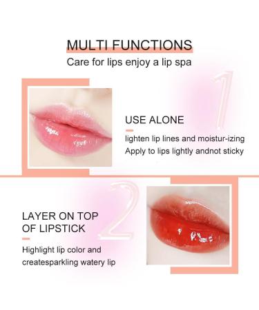 Buy Plumping Lip Gloss & Hydrating Lip Glow Oil | Moisturizing Tinted Lip Oil with Aloe Vera - Long-Lasting Non-Sticky Shine - Buy Online on GoSupps.com
