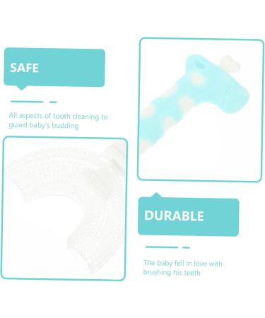 Beaupretty 6-Pack Children's U-Shaped Manual Toothbrushes - Silicone & ABS - Perfect for Kids' Dental Care - Buy Online on GoSupps.com
