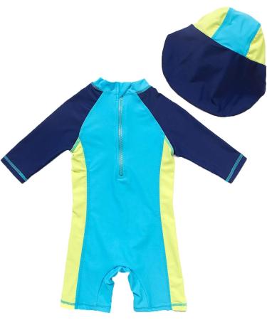 Bonverano Baby Boys Swimsuit - UPF 50+ Sun Protection, Surfing Crocodile Design - 2-3 Years - Buy Online on GoSupps.com